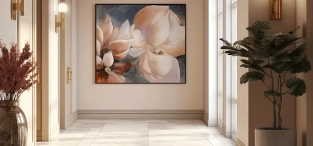 SPC с декорами камня для кухонь и коридоров.